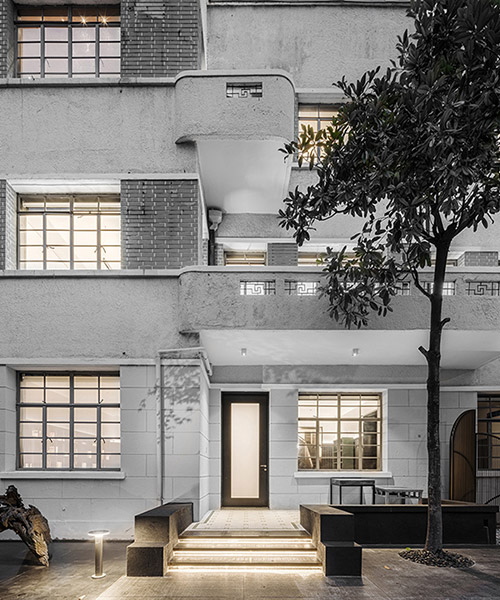 wutopia lab renovates old shanghai house into modern art gallery and residence