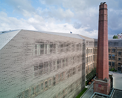 DROO + NAME veil london's historic town hall in parametric aluminum skin
