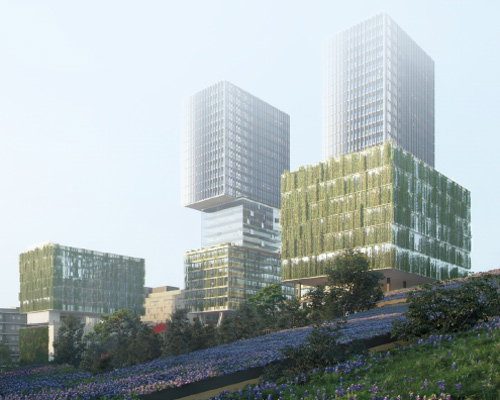 OMA to redevelop industrial site in eindhoven with housing, offices, and a 'micro forest'