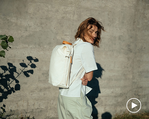 QWSTION's waterproof fabric made from banana plants wins design prize switzerland 2019