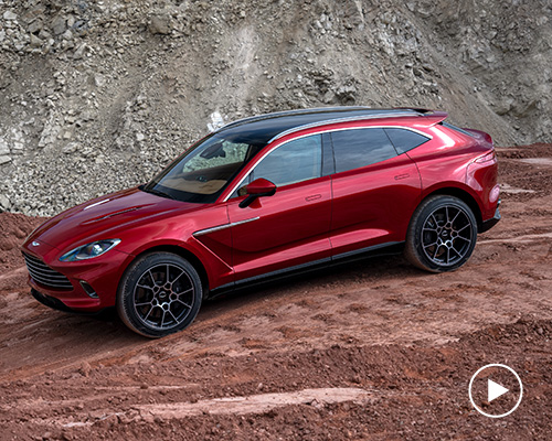 sport meets utility with first ever aston martin DBX SUV at LA auto show 2019