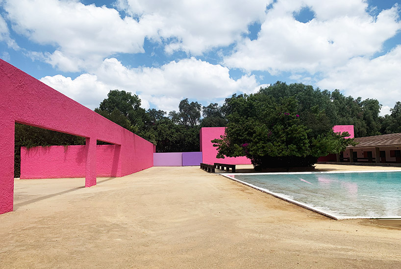 luis barragán's equestrian estate & fountain cuadra san cristóbal in mexico