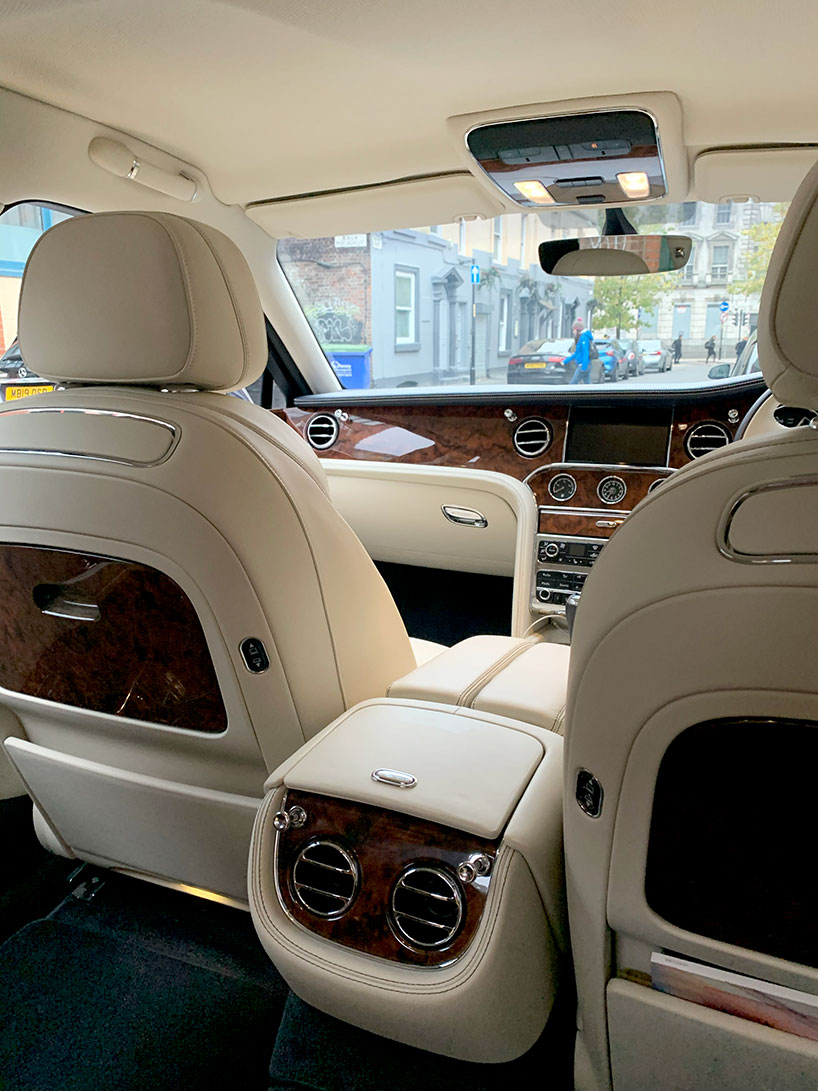 Designboom Test Drives Bentley Mulsanne During Factory Tour