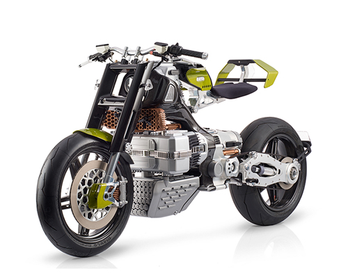 pierre terblanche designs futuristic 'BST hyperTEK' electric motorcycle