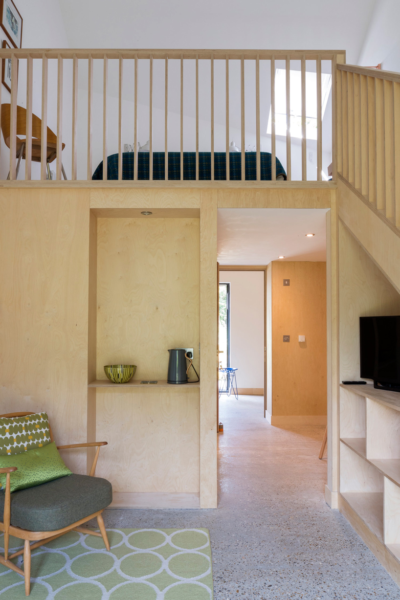 blee halligan architects extends five acre brick barn with shingle-clad B&B in the UK