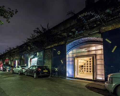 boano prišmontas fills london's abandoned spaces with wooden modular system