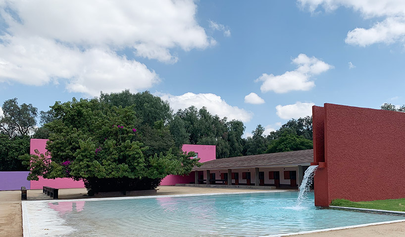 luis barragán's equestrian estate & fountain cuadra san cristóbal in mexico