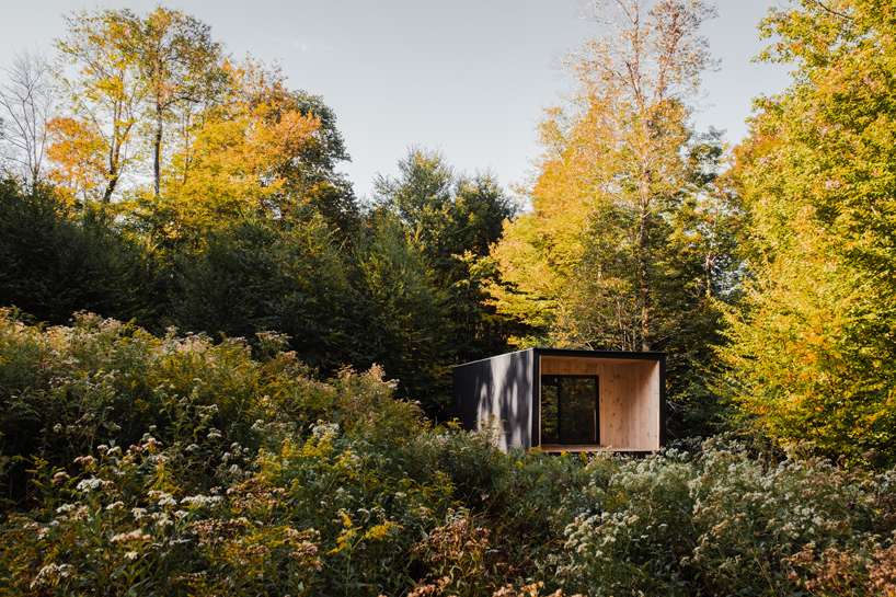 marc thorpe designs transcendentalist upstate cabin, the edifice