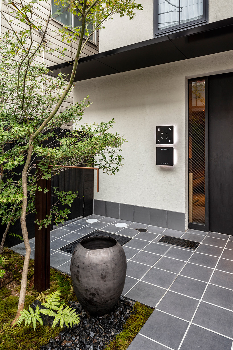 enso ango hotel spreads across five buildings scattered throughout kyoto