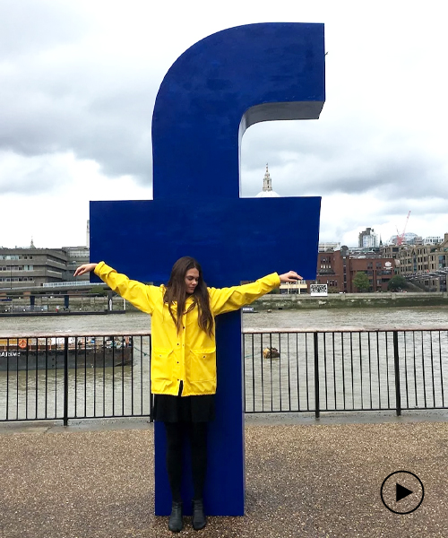 filipe vilas-boas carries the cross of social media around london's tate modern