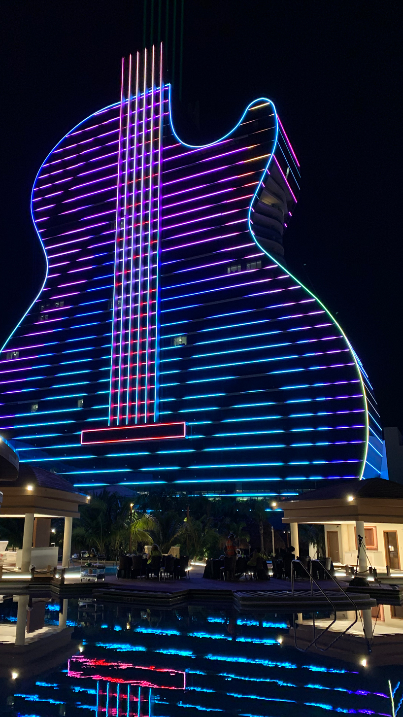 hard rock casino florida guitar