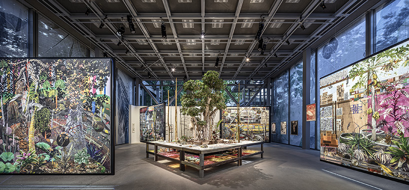 fondation cartier pour l art contemporain sheds new light on trees