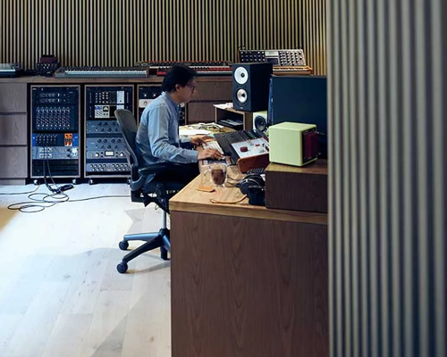 goko turns a 1920s mexican house into a chapel-like recording music studio