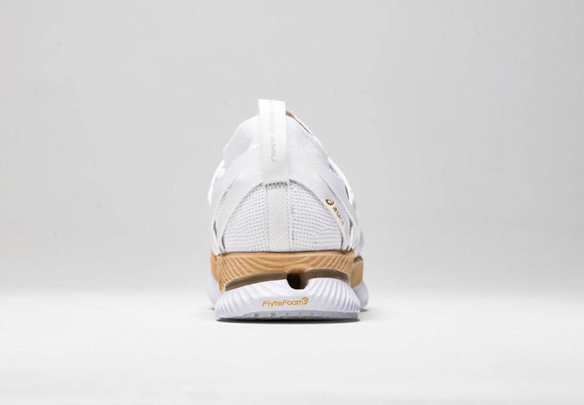 kengo kuma ASICS collaboration references japanese bamboo weaving
