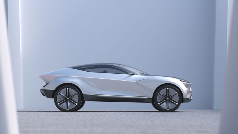 kia designs UFO-like 'futuron' concept with panoramic glasshouse roof