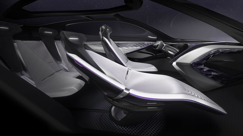 kia designs UFO-like 'futuron' concept with panoramic glasshouse roof
