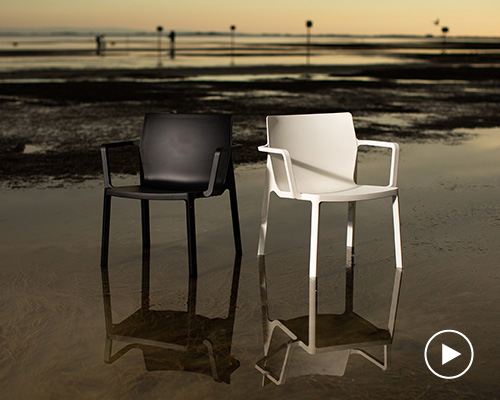 kristalia jazzes up the archetype of the chair through photography series