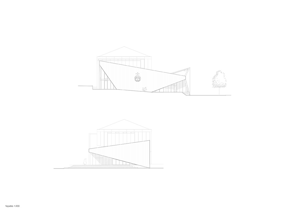 LOCALARCHITECTURE adds geometric extension to lausanne's new apostolic church