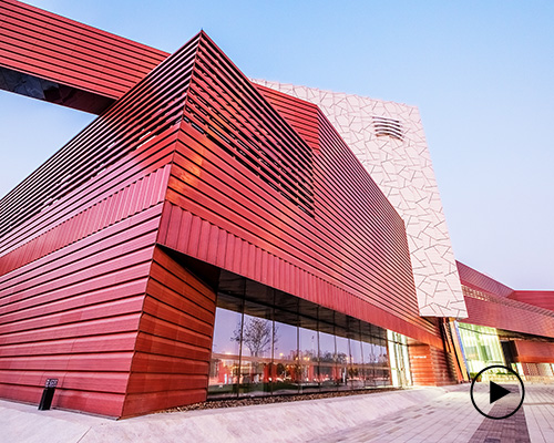 LOPO China's glazed terracotta cladding adorns hunan art museum