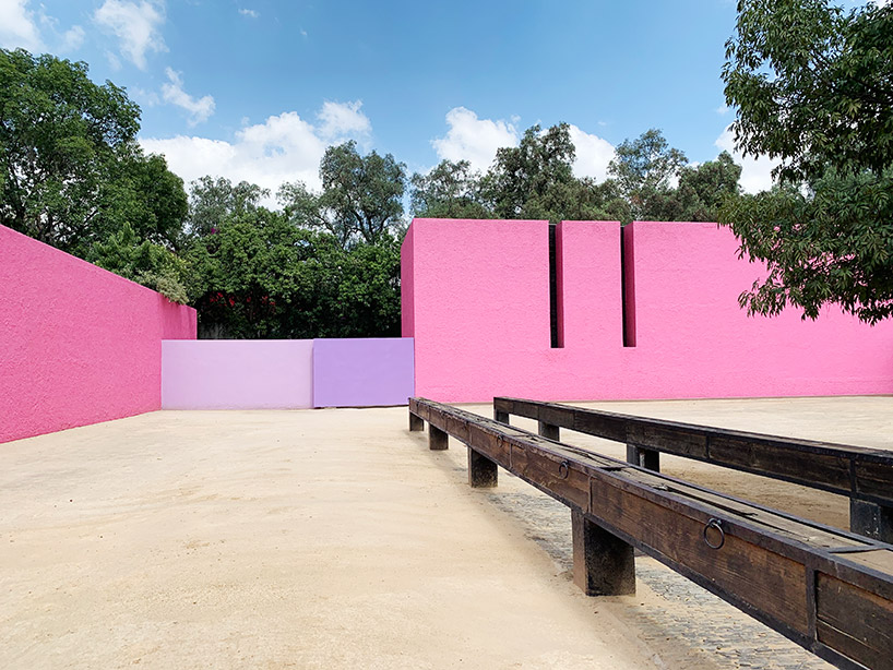 luis barragán's equestrian estate & fountain cuadra san cristóbal in mexico