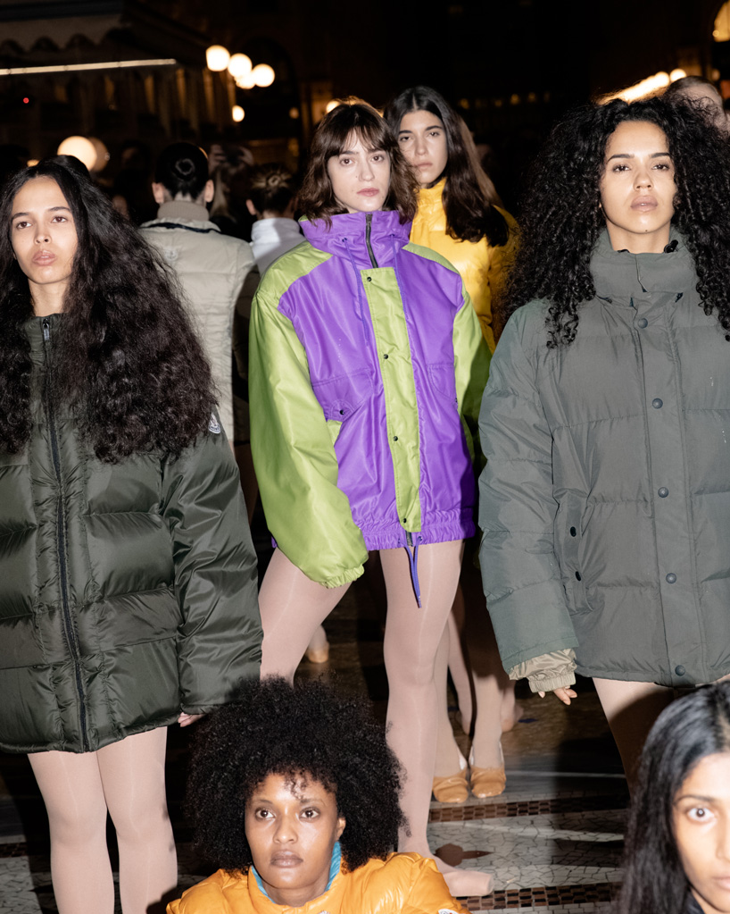 vanessa beecroft dresses ballerinas in vintage moncler for special ...