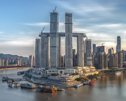 safdie architects' monumental 'raffles city chongqing' begins phased opening in china