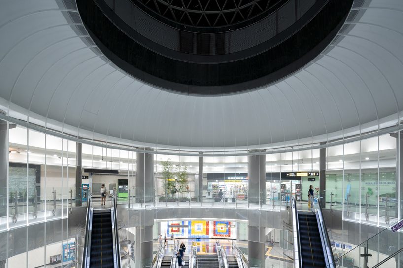 naruse inokuma transforms underground passageway into 'world of