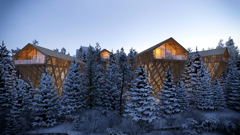 peter pichler designs luxury 'tree suites' elevated within an austrian ...