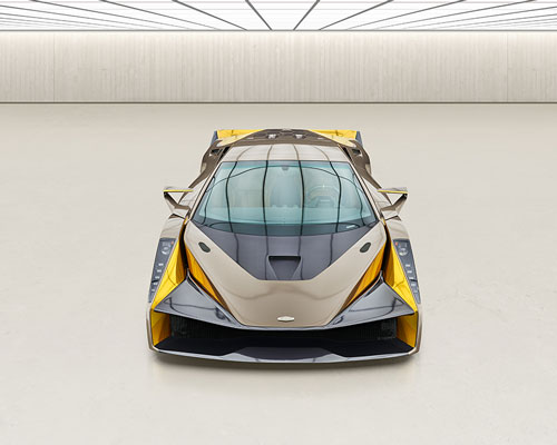 benedict redgrove captures the boundary-pushing form of the SALAFF C2 supercar
