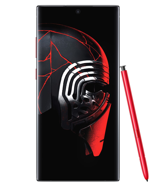 samsung and star wars join forces on themed galaxy note 10 plus