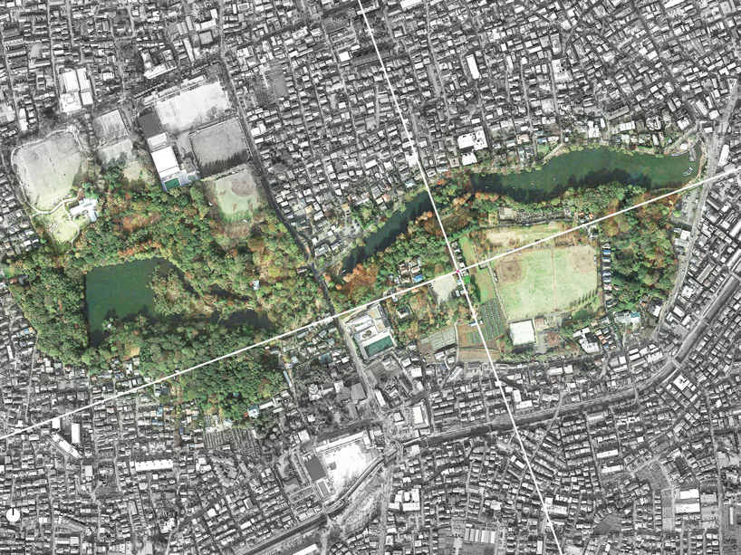 tunnel by takehiko suzuki architects is a small hut in tokyo clad in charred japanese cedar