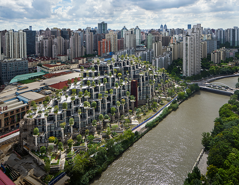 heatherwick studio’s ‘1000 trees’ development takes shape in shanghai