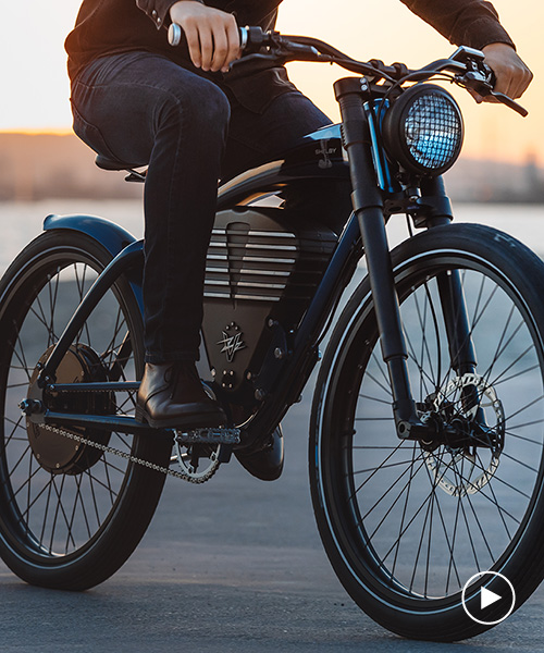 vintage shelby comes back to life in the form of an electric bicycle