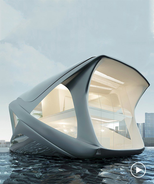 the 'ocean community' responds to rising sea levels with luxury houseboats 