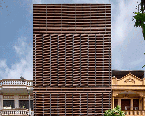 'tropical cave' by H&P architects recalls qualities of cavernous spaces