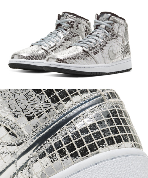 air jordan 1 discoball: your dream dancing shoes this new year's eve