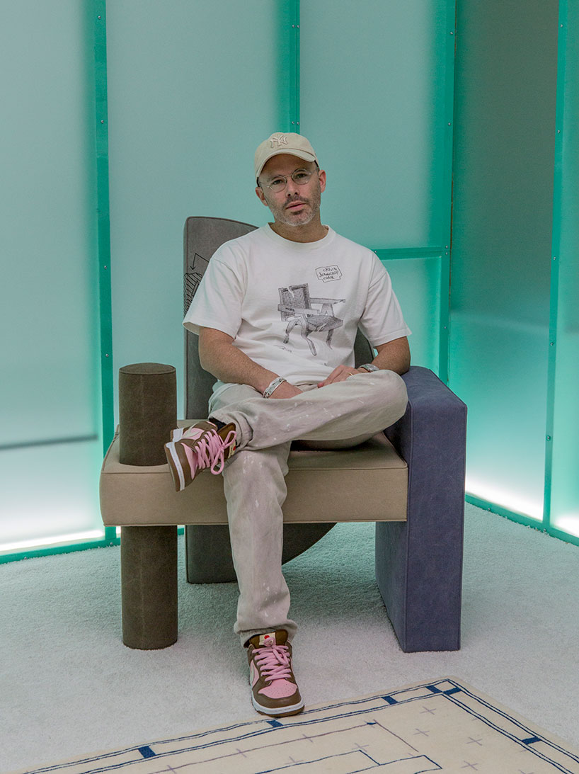 daniel arsham adapts his long island home into an immersive installation