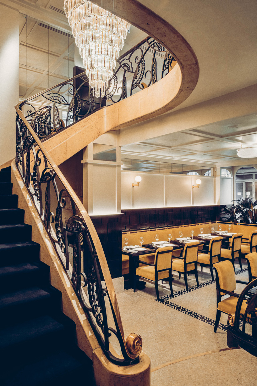 art deco drouant restaurant in paris reopens with interiors by fabrizio casiraghi