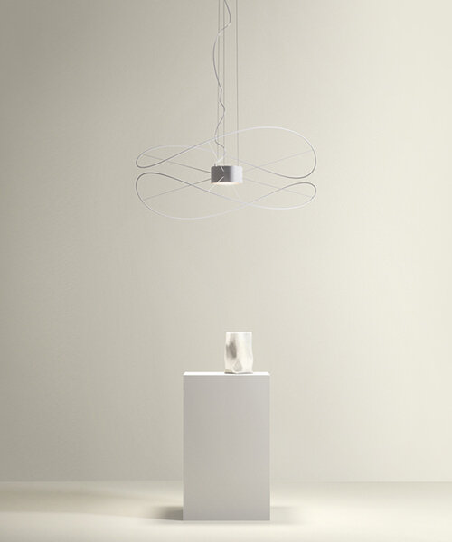 innovative, functional yet sculptural axolight designs shine bright in total white