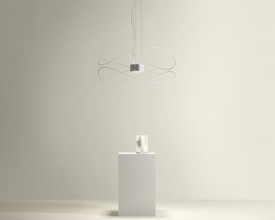 innovative, functional yet sculptural axolight designs shine bright in total white