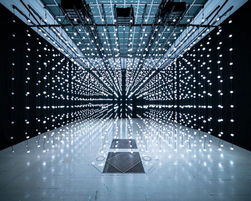 bálint botzheim and sándor böröcz create abstract architecture out of light in budapest