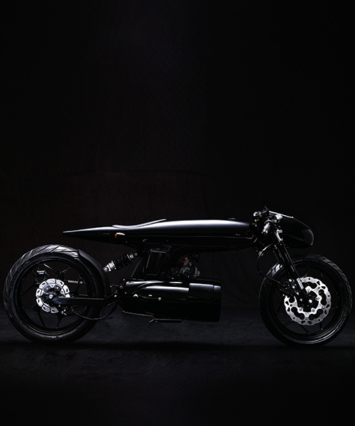 handcrafted bandit9 EVE 2020 motorcycle is a beautiful, dark reality