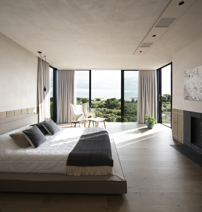 bates masi + architects breaks apart and elevates long island house to embrace flooding