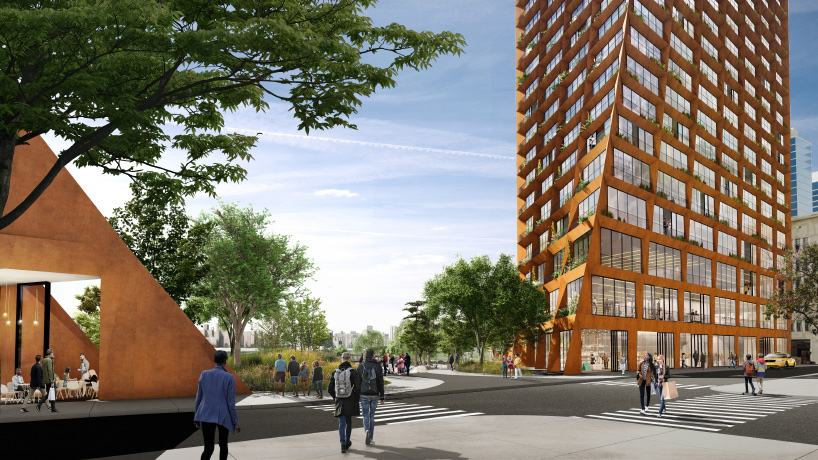 bjarke ingels group + field operations draw up river street masterplan for NYC waterfront