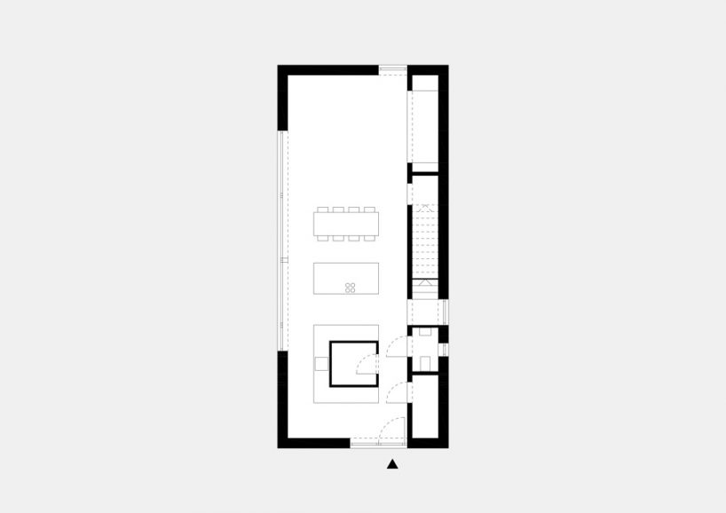 HGA, marc flick & christian stock build monolithic allblack house in germany