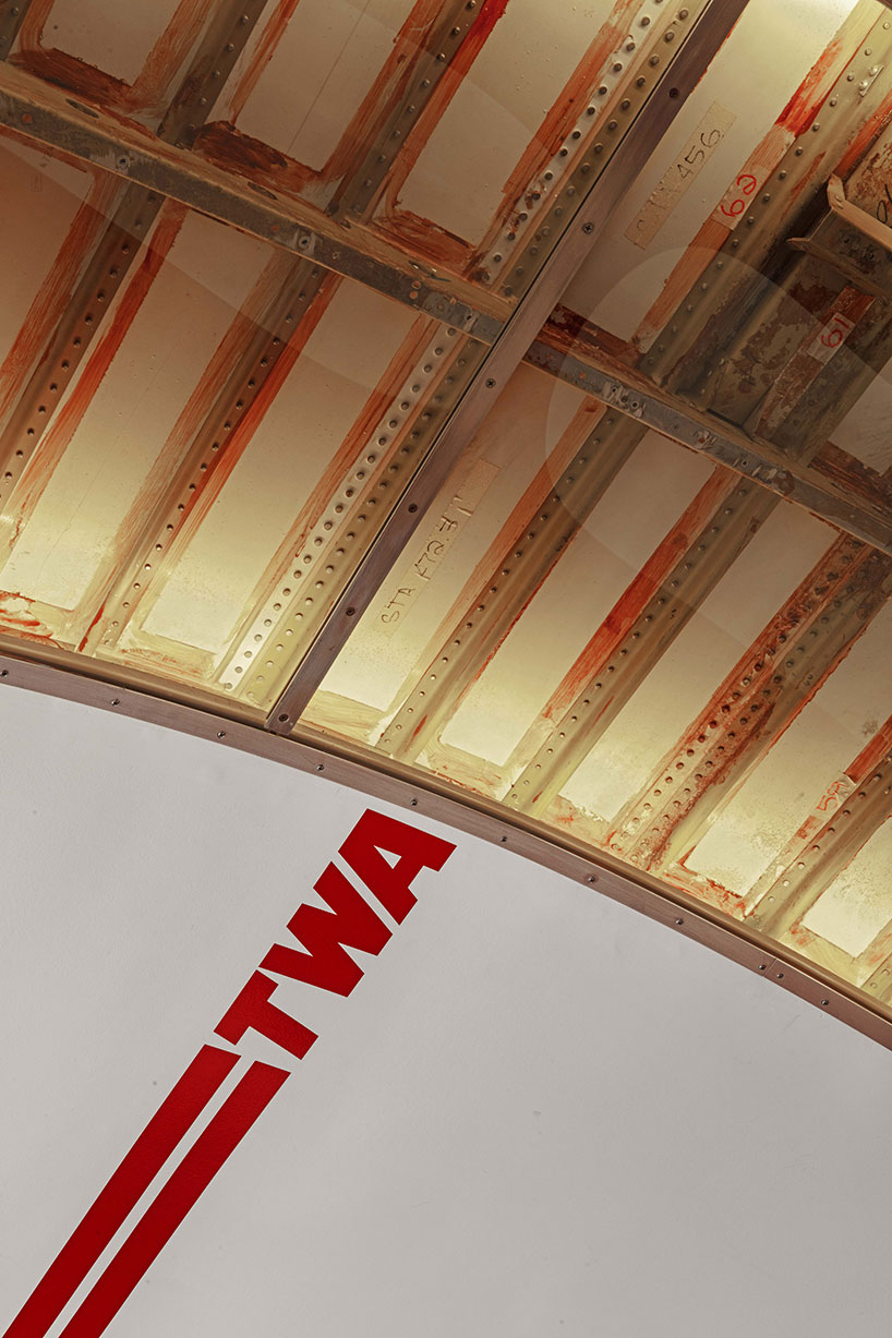 TWA hotel transforms vintage plane into a sleek retro-themed cocktail bar