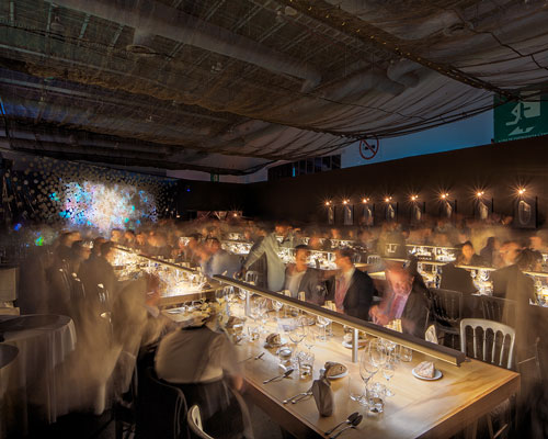 EDAA + yupica design a sensory light installation for temporary restaurant in mexico city