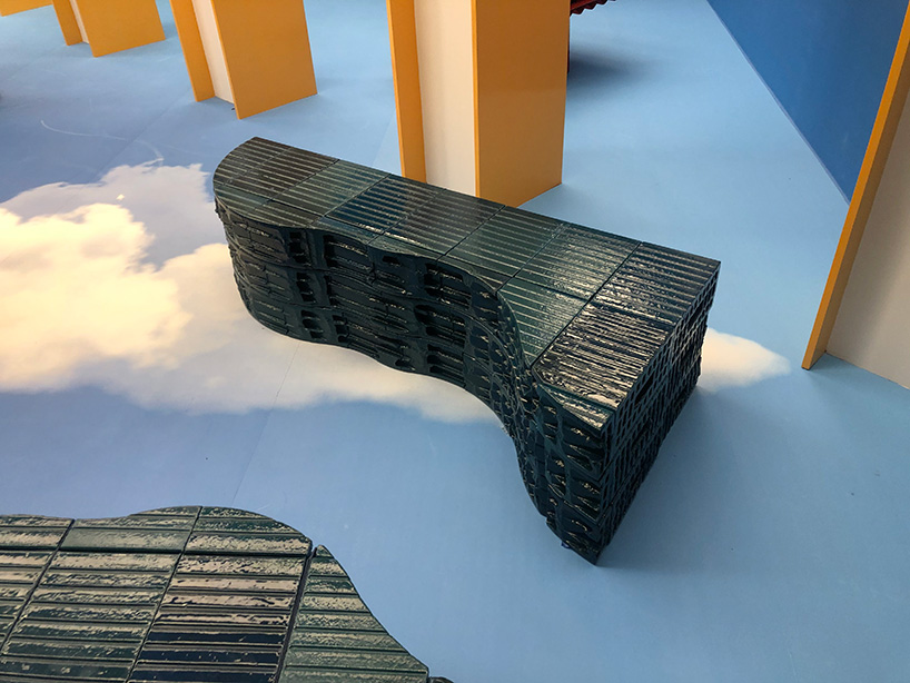 FENDI's roman molds collection by kueng caputo references its rome HQ at design miami/