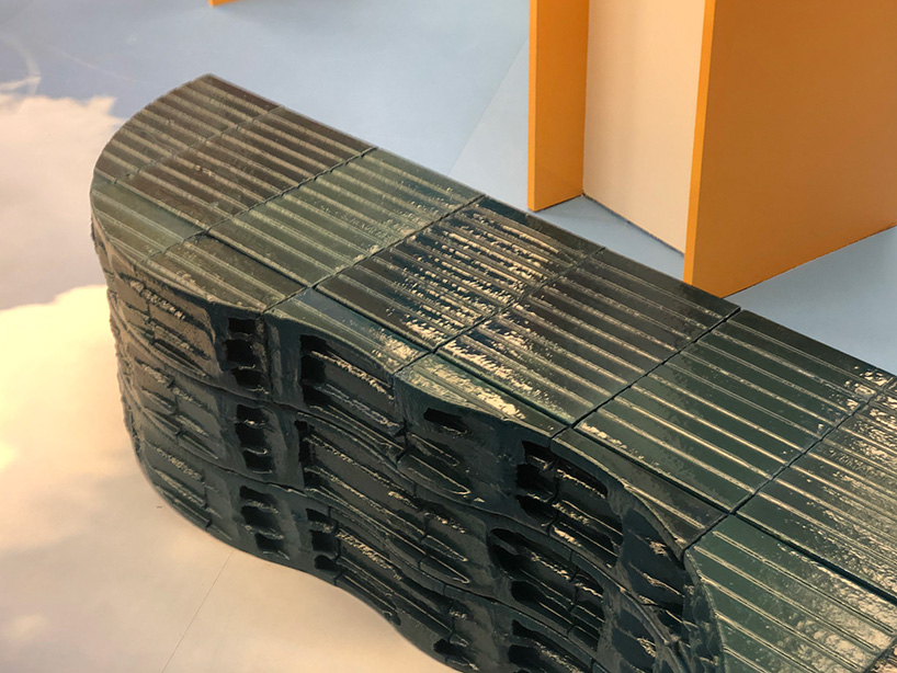 FENDI's roman molds collection by kueng caputo references its rome HQ at design miami/