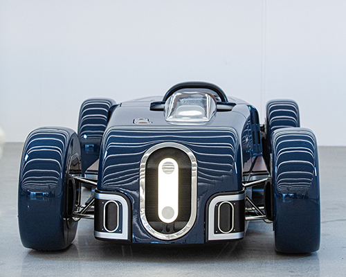 art deco and streamline design combines for fred krugger FD custom car